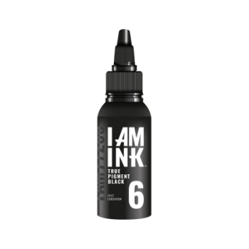 I AM INK FIRST GENERATION - True Pigment Black 6 - 50ml.